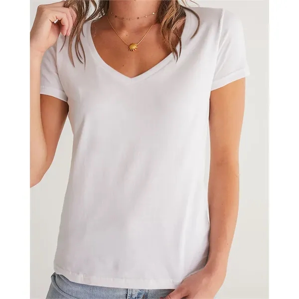 Women's All-Over Print V-Neck Tee - Women's All-Over Print V-Neck Tee - Image 1 of 6