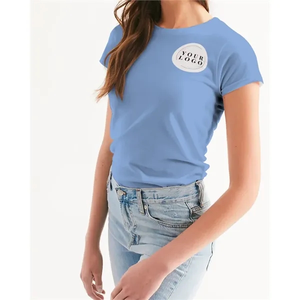 Women's All-Over Print Tee - Women's All-Over Print Tee - Image 6 of 6