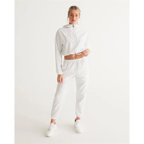 Women's All-Over Print Cropped Windbreaker - Women's All-Over Print Cropped Windbreaker - Image 4 of 6