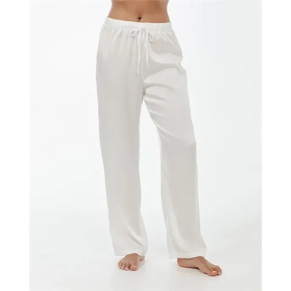 Women's All-Over Print Long Pajama Pants - Women's All-Over Print Long Pajama Pants - Image 2 of 6