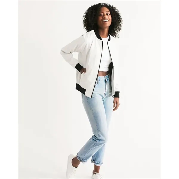 Women's All-Over Print Bomber Jacket - Women's All-Over Print Bomber Jacket - Image 1 of 6