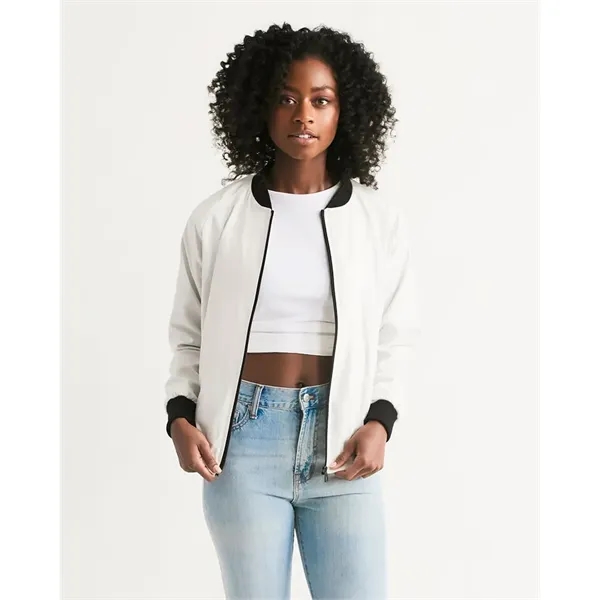 Women's All-Over Print Bomber Jacket - Women's All-Over Print Bomber Jacket - Image 4 of 6