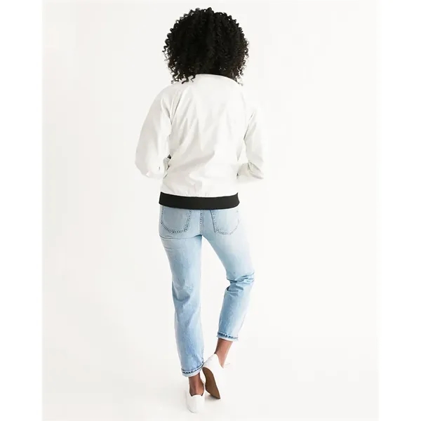 Women's All-Over Print Bomber Jacket - Women's All-Over Print Bomber Jacket - Image 3 of 6