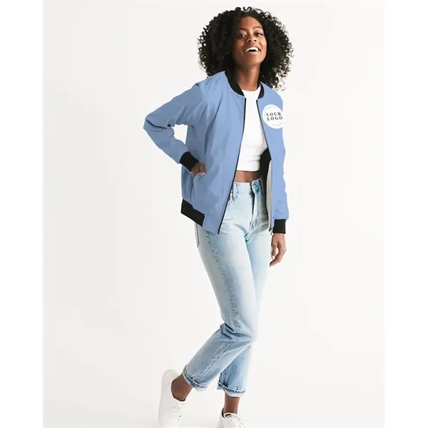 Women's All-Over Print Bomber Jacket - Women's All-Over Print Bomber Jacket - Image 5 of 6