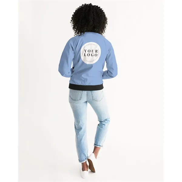 Women's All-Over Print Bomber Jacket - Women's All-Over Print Bomber Jacket - Image 6 of 6