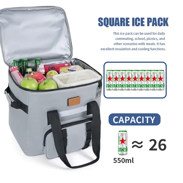 Large Insulated Cooler Bag for Lunch - Large Insulated Cooler Bag for Lunch - Image 4 of 6