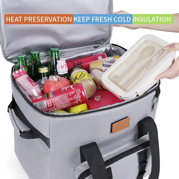 Large Insulated Cooler Bag for Lunch - Large Insulated Cooler Bag for Lunch - Image 6 of 6