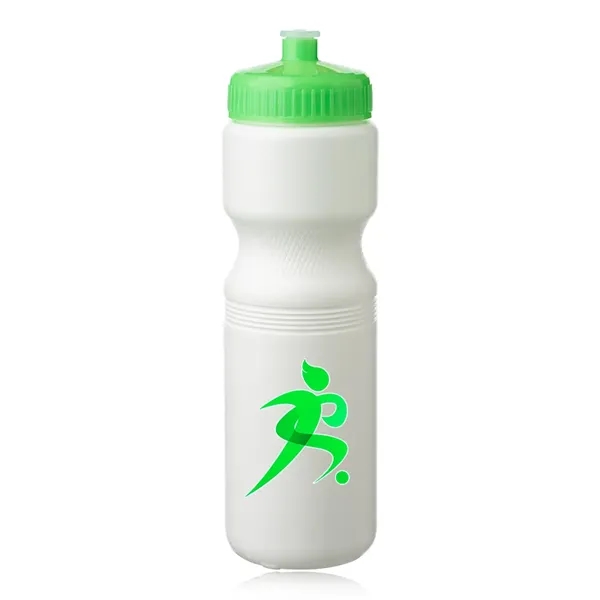 28 oz. Plastic Water Bottle with Push Cap - 28 oz. Plastic Water Bottle with Push Cap - Image 7 of 14