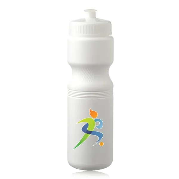 28 oz. Plastic Water Bottle with Push Cap - 28 oz. Plastic Water Bottle with Push Cap - Image 13 of 14