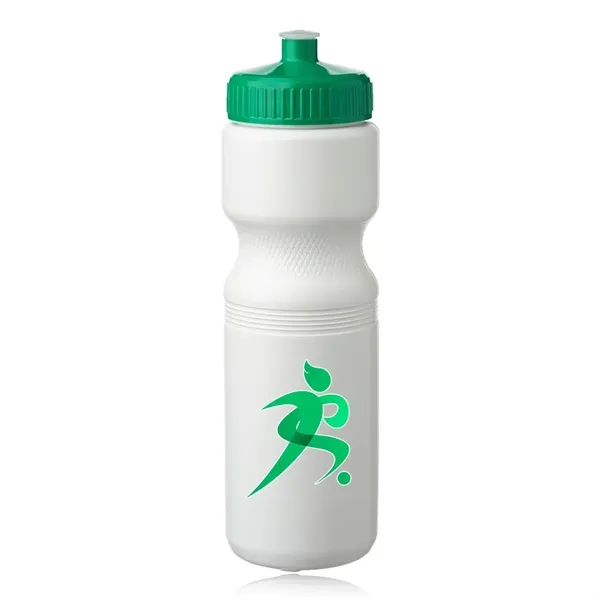 28 oz. Plastic Water Bottle with Push Cap - 28 oz. Plastic Water Bottle with Push Cap - Image 6 of 14