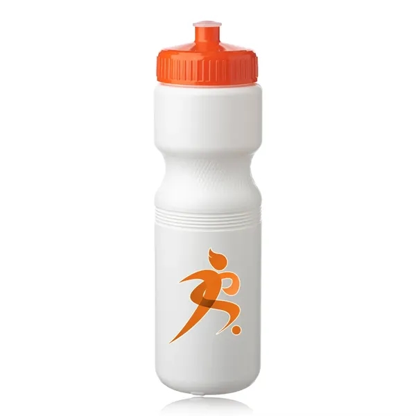 28 oz. Plastic Water Bottle with Push Cap - 28 oz. Plastic Water Bottle with Push Cap - Image 8 of 14