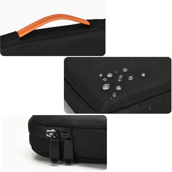 Waterproof Slim Laptop Sleeve Briefcase - Waterproof Slim Laptop Sleeve Briefcase - Image 3 of 4