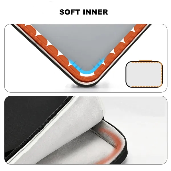 Waterproof Slim Laptop Sleeve Briefcase - Waterproof Slim Laptop Sleeve Briefcase - Image 2 of 4