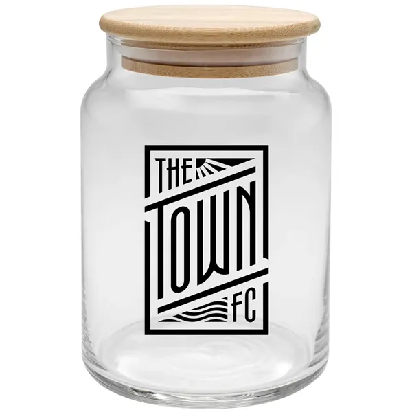 26 oz. Apothecary Jar with Bamboo Lid