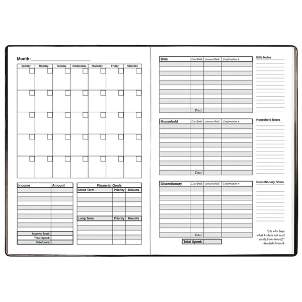 Financial Budget Planner - Financial Budget Planner - Image 1 of 1