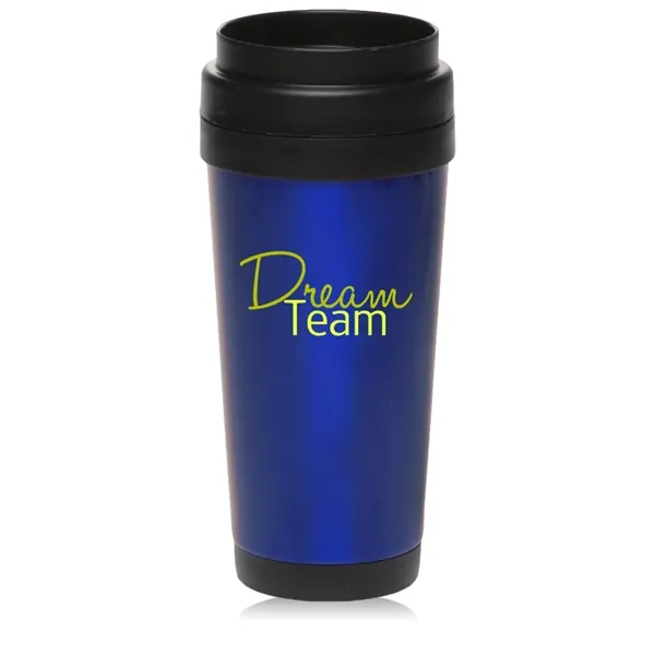 16 oz. Stainless Steel Insulated Travel Mugs - 16 oz. Stainless Steel Insulated Travel Mugs - Image 2 of 3