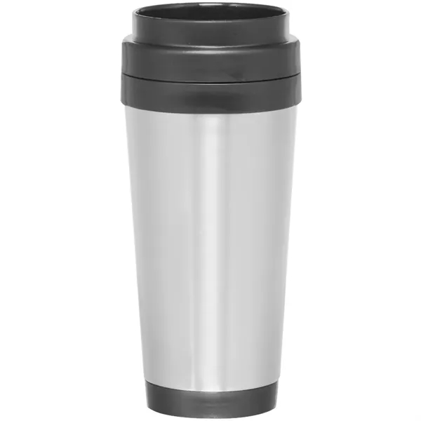 16 oz. Stainless Steel Insulated Travel Mugs - 16 oz. Stainless Steel Insulated Travel Mugs - Image 1 of 3