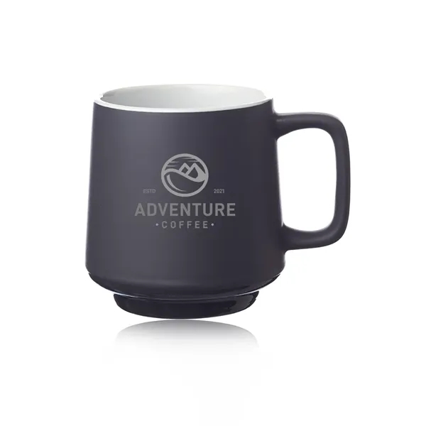 12 oz. Stackable Ceramic Mug - 12 oz. Stackable Ceramic Mug - Image 2 of 2