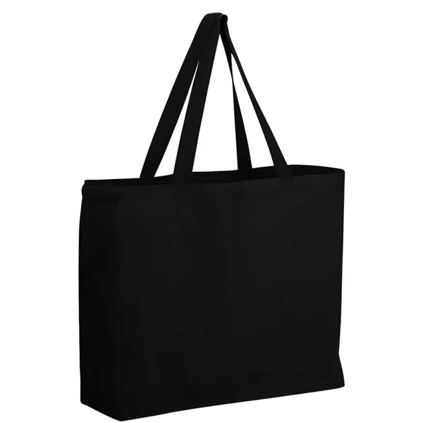 Jumbo Cotton Canvas Tote w/5" Gusset - Colors - Jumbo Cotton Canvas Tote w/5" Gusset - Colors - Image 1 of 5