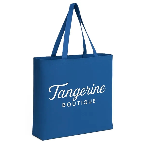 Jumbo Cotton Canvas Tote w/5" Gusset - Colors - Jumbo Cotton Canvas Tote w/5" Gusset - Colors - Image 0 of 5