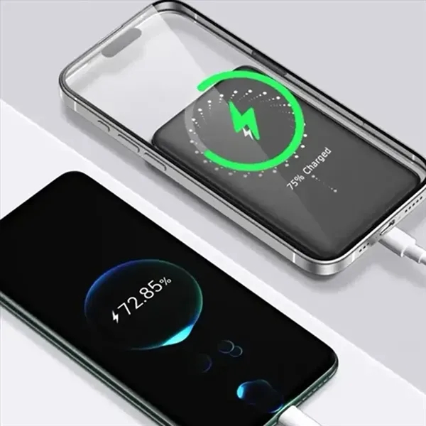 10000mAh MagSafe Compatible Slim Power Bank - 10000mAh MagSafe Compatible Slim Power Bank - Image 1 of 3