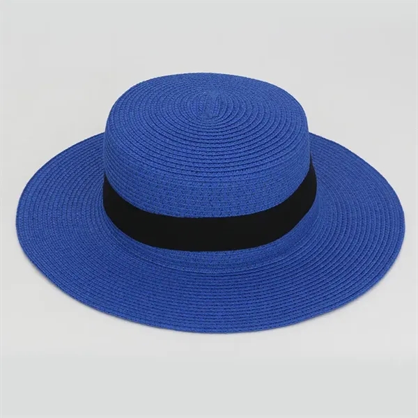 Wide-Brim Panama Raffia Hat - Wide-Brim Panama Raffia Hat - Image 0 of 7