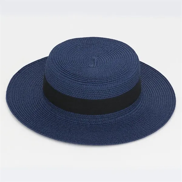 Wide-Brim Panama Raffia Hat - Wide-Brim Panama Raffia Hat - Image 1 of 7