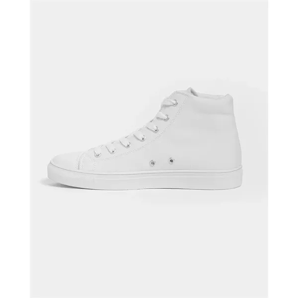 Men's All-Over Print Hightop Canvas Shoe - Men's All-Over Print Hightop Canvas Shoe - Image 2 of 7