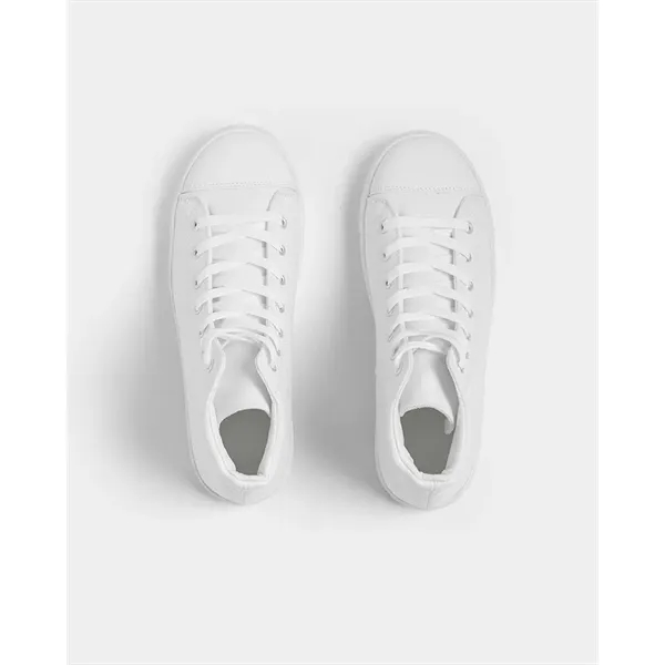 Men's All-Over Print Hightop Canvas Shoe - Men's All-Over Print Hightop Canvas Shoe - Image 4 of 7