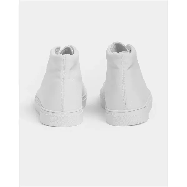 Men's All-Over Print Hightop Canvas Shoe - Men's All-Over Print Hightop Canvas Shoe - Image 5 of 7