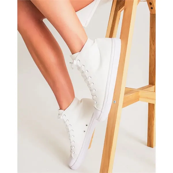 Men's All-Over Print Hightop Canvas Shoe - Men's All-Over Print Hightop Canvas Shoe - Image 7 of 7
