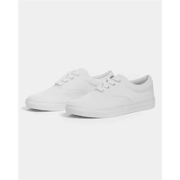 Women's All-Over Print Lace Up Canvas Shoe - Women's All-Over Print Lace Up Canvas Shoe - Image 3 of 8