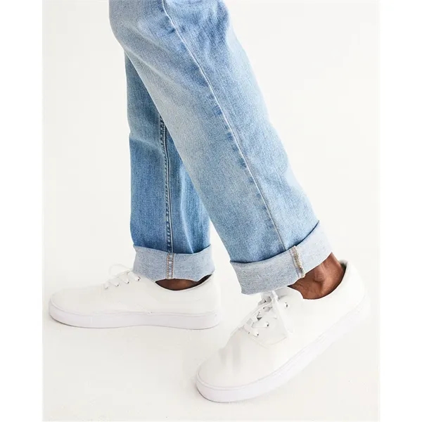 Women's All-Over Print Lace Up Canvas Shoe - Women's All-Over Print Lace Up Canvas Shoe - Image 6 of 8