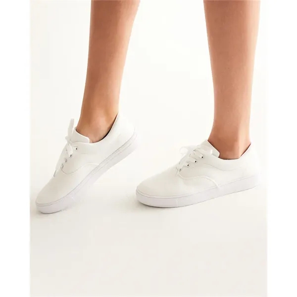 Women's All-Over Print Lace Up Canvas Shoe - Women's All-Over Print Lace Up Canvas Shoe - Image 7 of 8