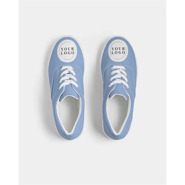 Women's All-Over Print Lace Up Canvas Shoe - Women's All-Over Print Lace Up Canvas Shoe - Image 8 of 8