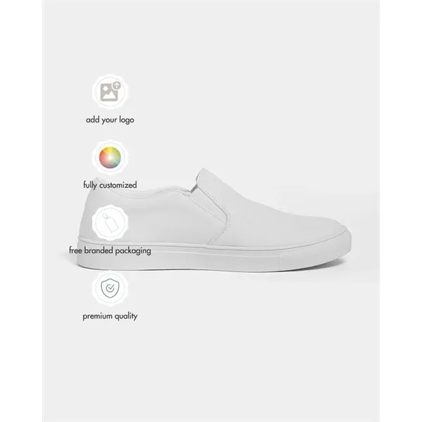Men's All-Over Print Slip-On Canvas Shoe - Men's All-Over Print Slip-On Canvas Shoe - Image 0 of 9