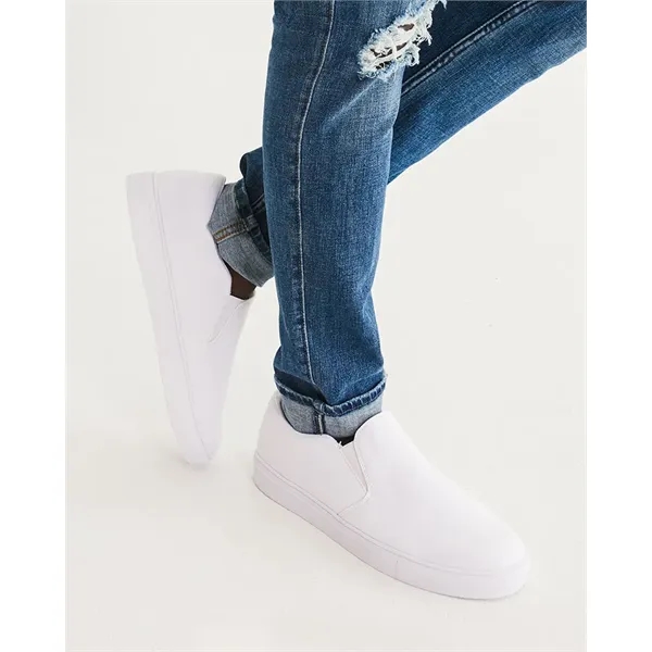 Men's All-Over Print Slip-On Canvas Shoe - Men's All-Over Print Slip-On Canvas Shoe - Image 6 of 9