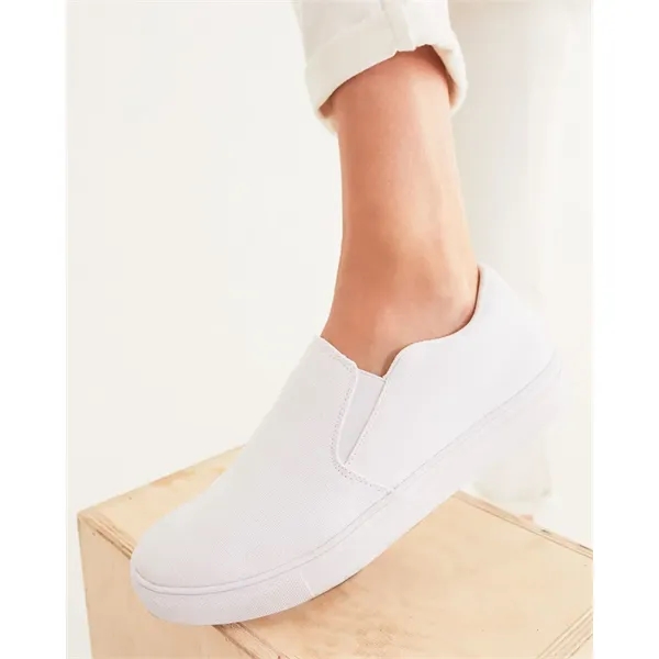 Men's All-Over Print Slip-On Canvas Shoe - Men's All-Over Print Slip-On Canvas Shoe - Image 7 of 9