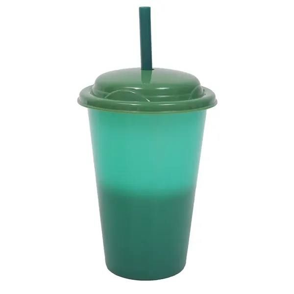 12oz Color-Changing Straw Cup - 12oz Color-Changing Straw Cup - Image 5 of 6