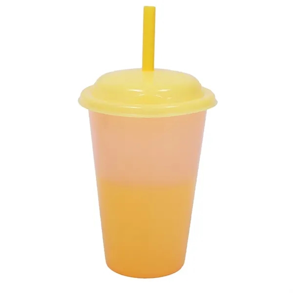 12oz Color-Changing Straw Cup - 12oz Color-Changing Straw Cup - Image 6 of 6