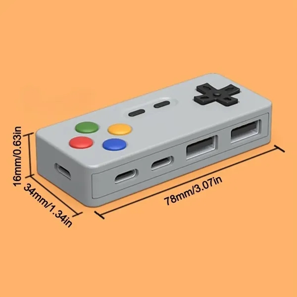 Custom or Stock PVC USB Hub - USB-C Connector - Custom or Stock PVC USB Hub - USB-C Connector - Image 12 of 13