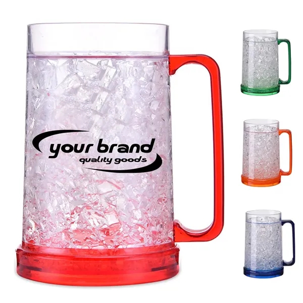 16oz Gel Freezer Beer Mug - 16oz Gel Freezer Beer Mug - Image 0 of 5