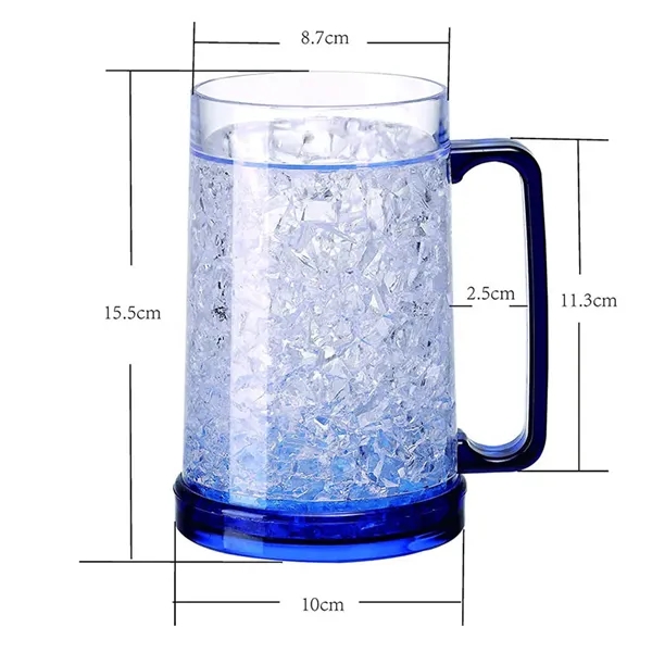 16oz Gel Freezer Beer Mug - 16oz Gel Freezer Beer Mug - Image 1 of 5