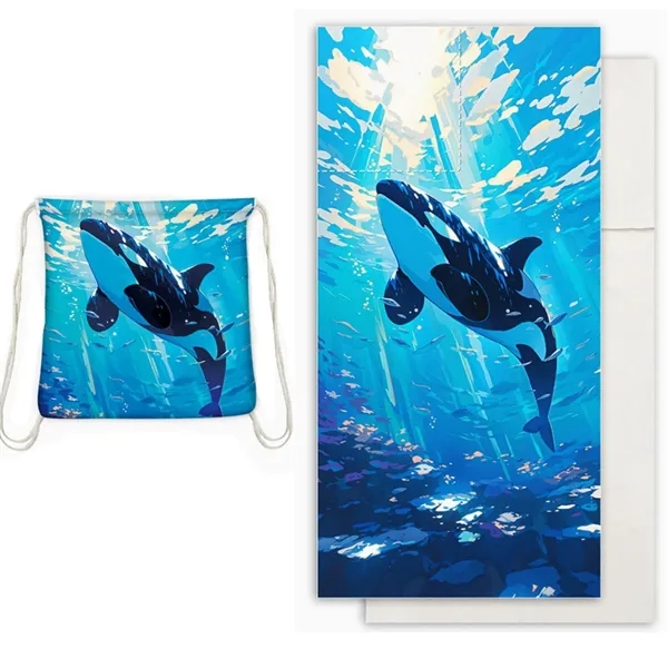 Convertible Beach Towel Backpack - Convertible Beach Towel Backpack - Image 0 of 5