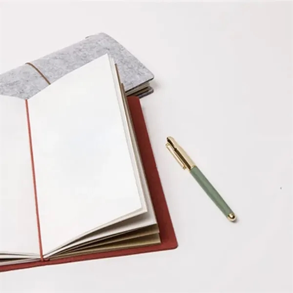 Eco-Friendly Felt Travel Journal - Eco-Friendly Felt Travel Journal - Image 2 of 3