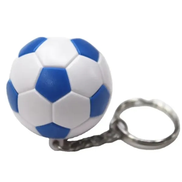 Soccer Ball Stress Reliever Key Chain - Soccer Ball Stress Reliever Key Chain - Image 1 of 6