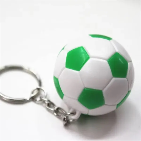 Soccer Ball Stress Reliever Key Chain - Soccer Ball Stress Reliever Key Chain - Image 4 of 6