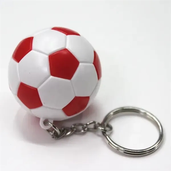 Soccer Ball Stress Reliever Key Chain - Soccer Ball Stress Reliever Key Chain - Image 6 of 6