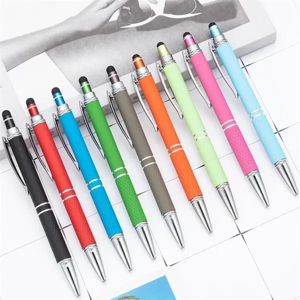 Retractable Metal Ballpoint Pen -Soft Touch & Smooth Writing - Retractable Metal Ballpoint Pen -Soft Touch & Smooth Writing - Image 8 of 9