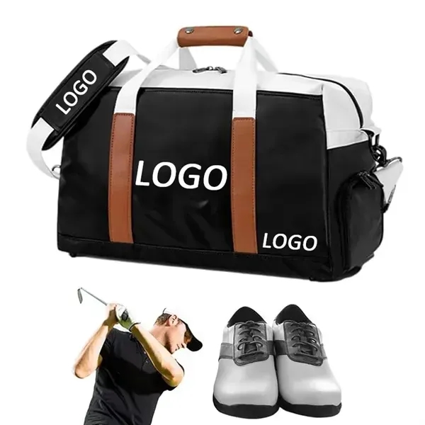Pu Leather Sports Gym Duffle - Pu Leather Sports Gym Duffle - Image 2 of 2
